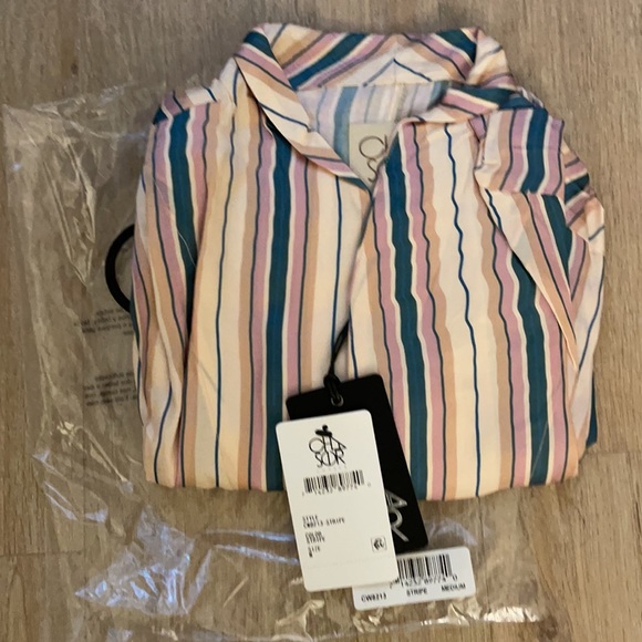 Chaser Silk S/S Rolled Slv Jumpsuit multi color - Picture 2 of 5